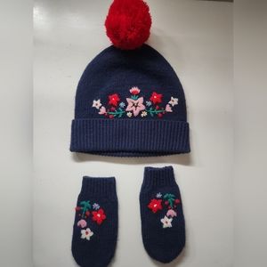 Min Boden - Knit Hat & Gloves - 2-4T